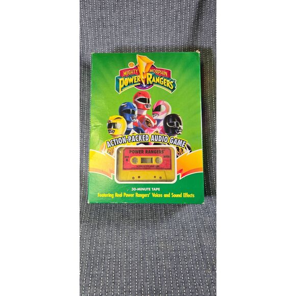 Parker Brothers Toys Vintage 1994 Mighty Morphin Power Rangers Action-Packed Aud - Picture 6 of 7